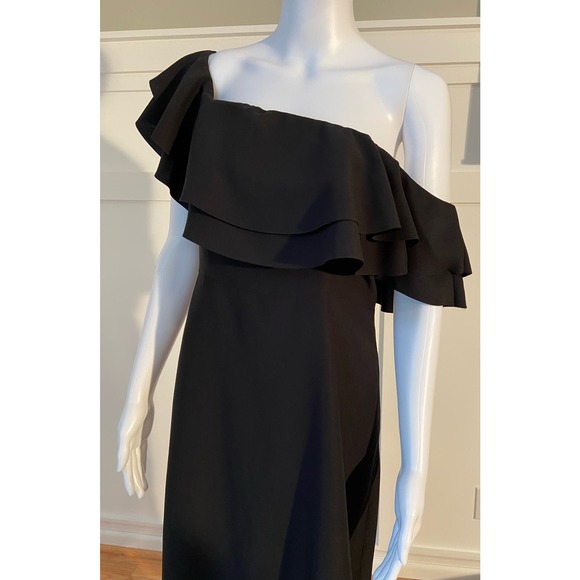 Banana Republic Off-The-Shoulder Ruffle Dress Size 6 MSRP $120 WD12 - Picture 8 of 15
